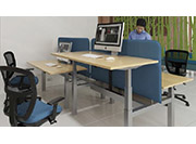 sit stand single desk